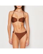 Wendy bruin Capsule bikinibroekje