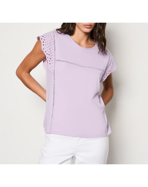 Hellviolettes Faina T-Shirt