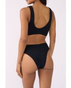 Onesize by etam Bikinihose mit hohem Beinausschnitt, schwarz
