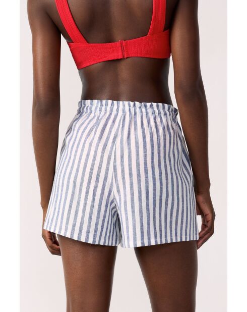 Adria b SPE blaugrüne Shorts mit Aufdruck