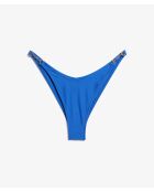 Königsblaue brasilianische Bikinihose mit hohem Beinausschnitt