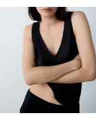 Schwarzes Impulse-Tanktop