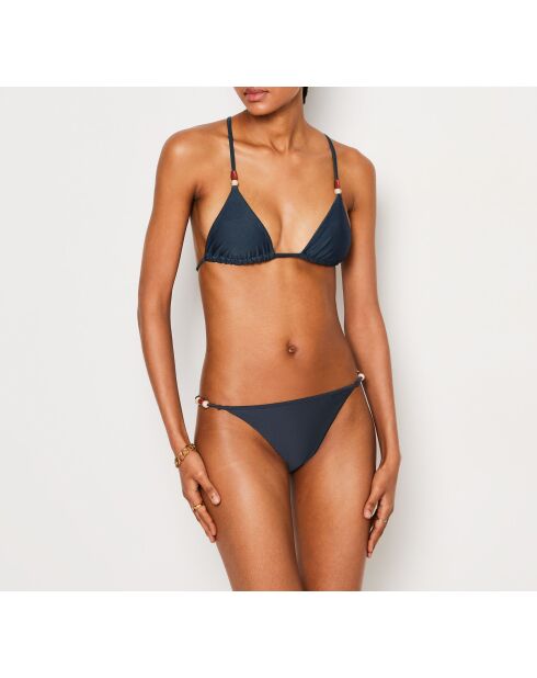 Ficelle 2 Bikinihose mit Krawatte Saturna anthrazit