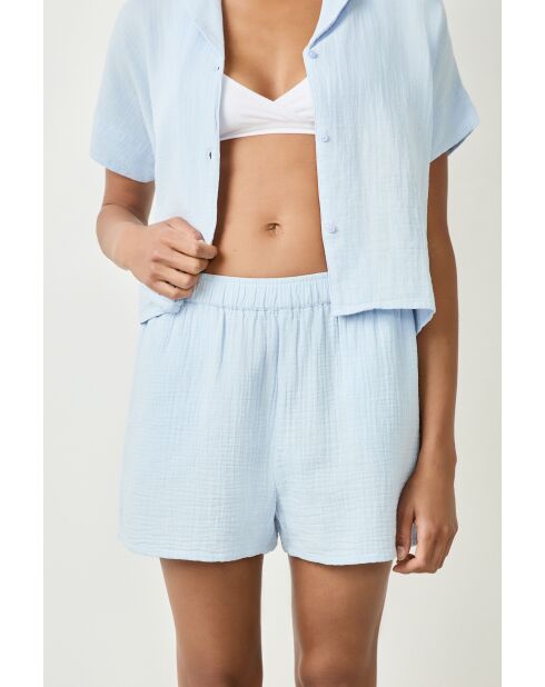 Pantalones cortos azules Venicia