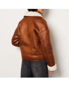 Manteau Mona Chocolat