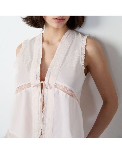 Debardeur Rowan rose poudre