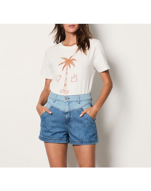 Fawengo ecrufarbenes T-Shirt