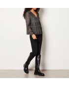 Zilverkleurig hemd Nino