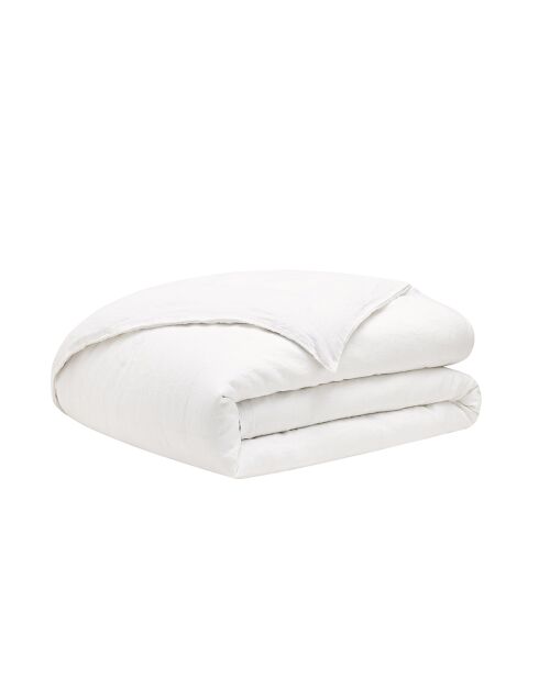 Copripiumino Jouvence in canapa bianca