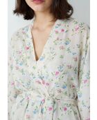 Bata estampada azul y verde de Prati