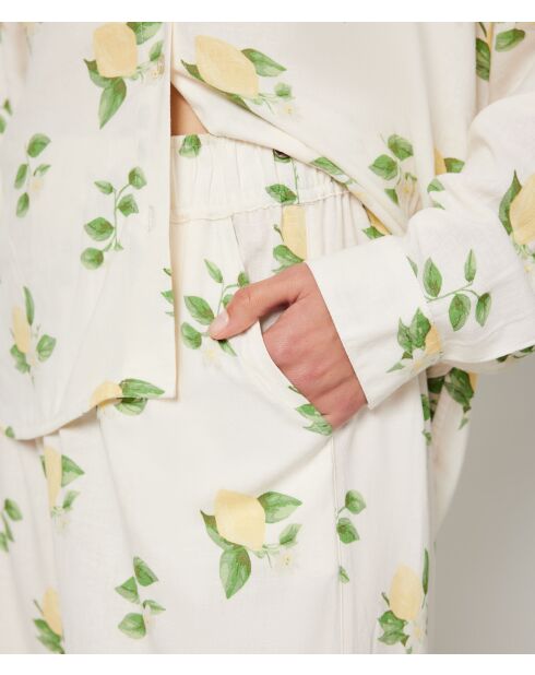 Pantalon Citron écru