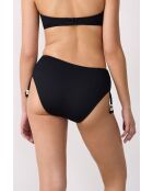 Slip bikini nero luminoso