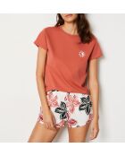 Roxi T-shirt in terracotta