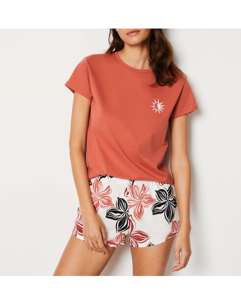 Roxi T-shirt in terracotta