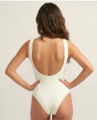 Maillot de bain 1 pièce écru