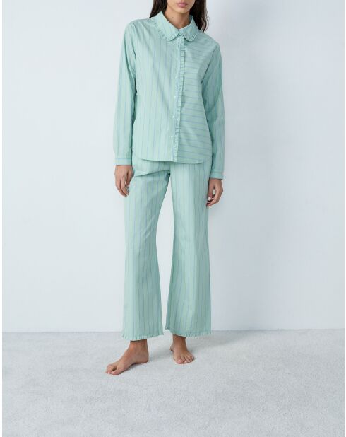 Nijlgroen Pabla hemd