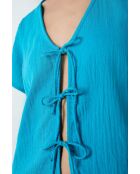 Blaues Hemd Erin Duck