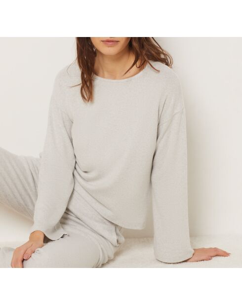 Sweatshirt Hollie gris clair