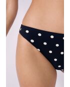 Standard-Bikinihose mit Polky Polky Navy Tupfenmuster