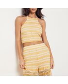 Top sans manches Del sol b jaune soleil