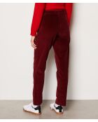 Enory bordeauxrode broek