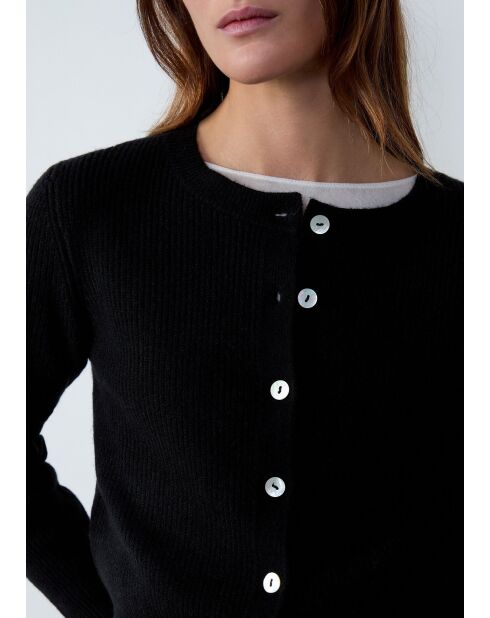 Babe schwarze Strickjacke