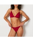 Braguita de bikini brasileña Fi Baba en granate burdeos