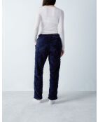 Mitternachtsblaue Hose Filbert