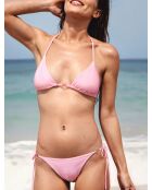 Rosafarbene brasilianische Bikinihose Nouette Ficelle 2 Negara