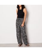 Idyle-broek gedrukt op een zwarte achtergrond