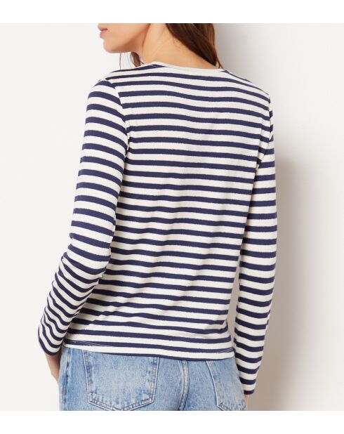T-Shirt Alban rayure marine