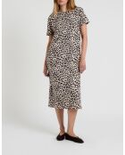 Givoli Kleid mit Leopardenmuster