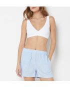 Blauwe korte broek van Clayton