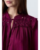 Blouse met cassis van Farmen