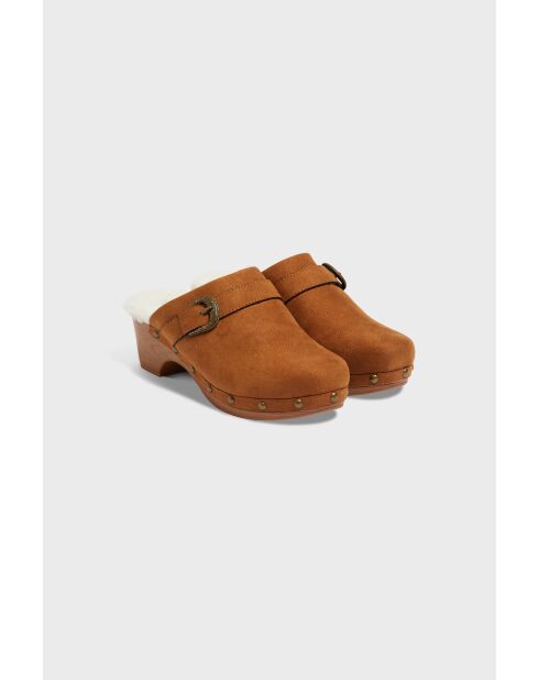 Mules Bridget marron