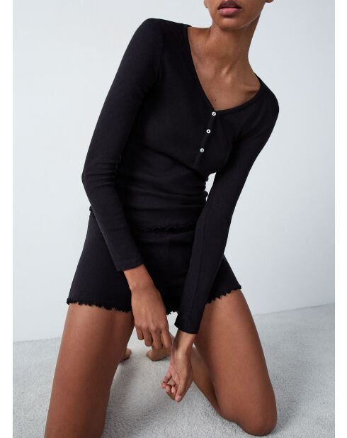 T-shirt nera Pollin T