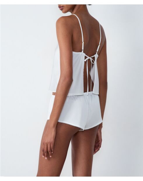 Set cadeau - Pyjama deux pièces Sussie blanc