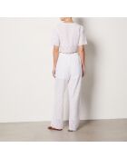 Pantaloni Bellina ecru