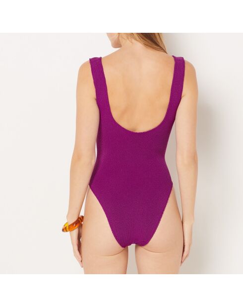 Badpak uit één stuk zonder montuur zonder schelp Onesize van etam cassis