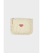 Pochette Lorrie écrue