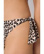 Brasilianische Bikinihose Nouette Palamos mit ecrufarbenem Hintergrund