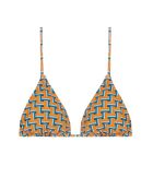Oranje bikinitop met driehoek Dolce