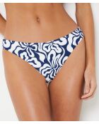 Hawaii Standard-Bikinihose mit marineblauem Aufdruck