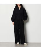 Ilda schwarzes besticktes Hemd