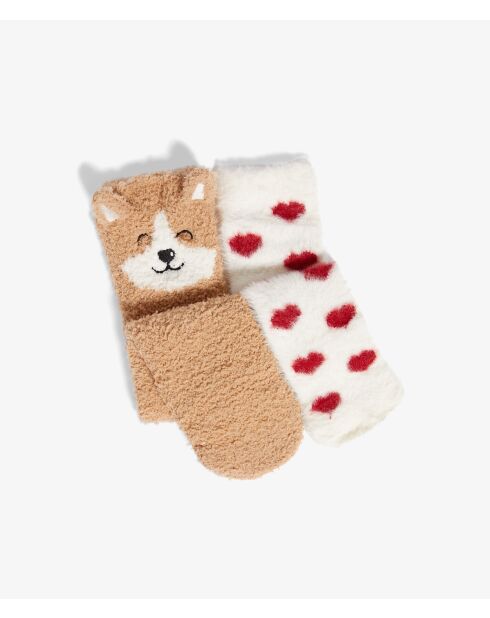 Boite cadeau de chaussettes Gabin dune