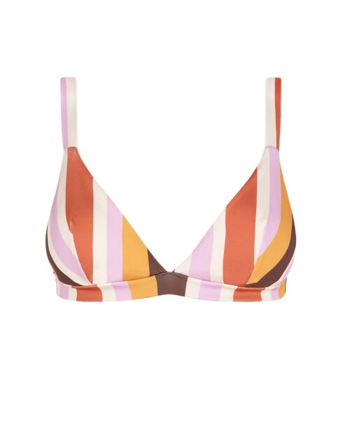 Mehrfarbiges Funky Glam Touch Bikinioberteil