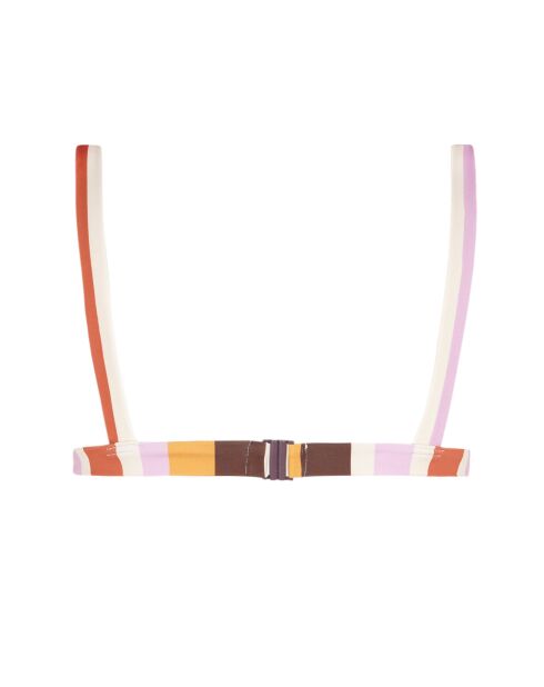 Mehrfarbiges Funky Glam Touch Bikinioberteil