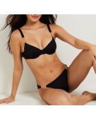 Schwarzer Bügel-BH Horsy