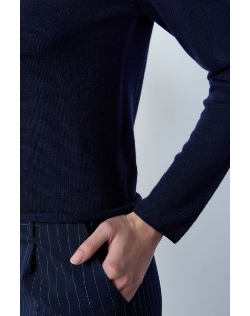 Jersey azul marino Gilou