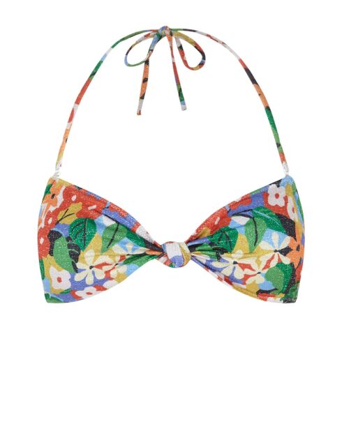 Haut de bikini bandeau Amazonia multicolore